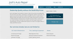 Desktop Screenshot of joshautorepairs.com